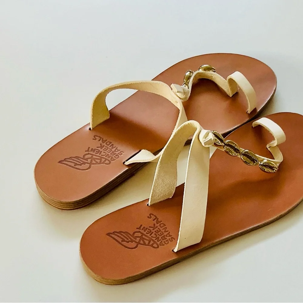 Gorgeous Ancient Greek Sandals Iris Sz 40 - Picture 9 of 10